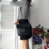 1990's Shadow Trotter Leather Shoulder Bag