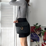 1990's Shadow Trotter Leather Shoulder Bag - NEWSED