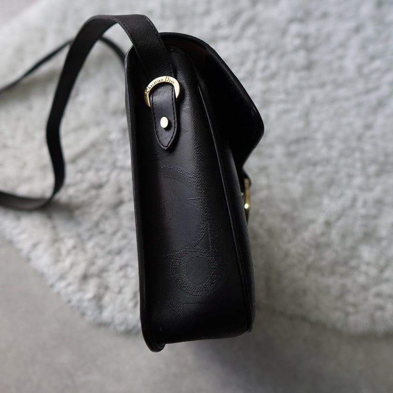 1990's Shadow Trotter Leather Shoulder Bag - NEWSED