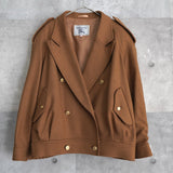 1990's Short Length Wool Blouson - NEWSED
