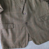 1990's Single Breasted Check Tailored Jacket