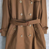 1990's Stand Collar Trench Coat