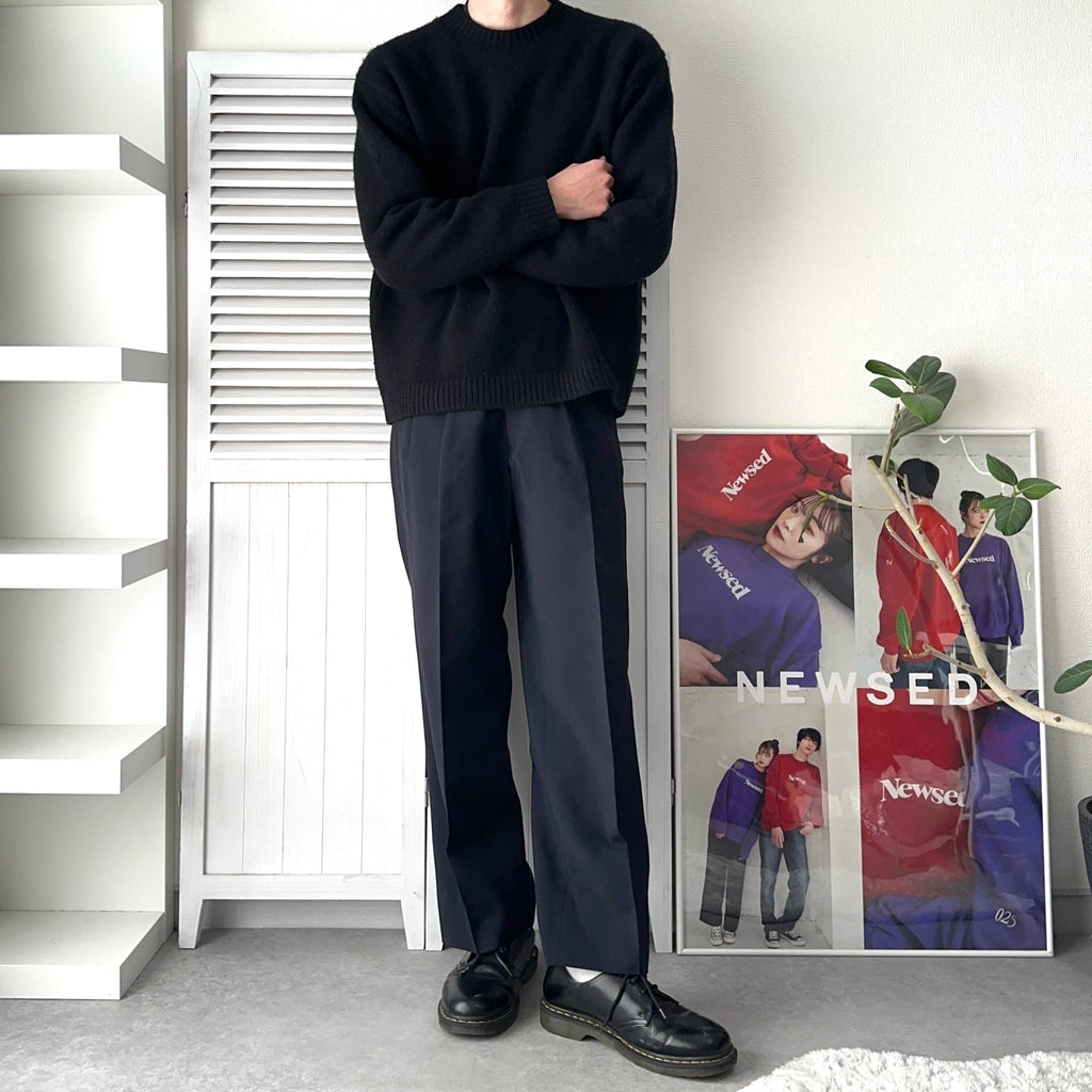 1990 年代双褶长裤