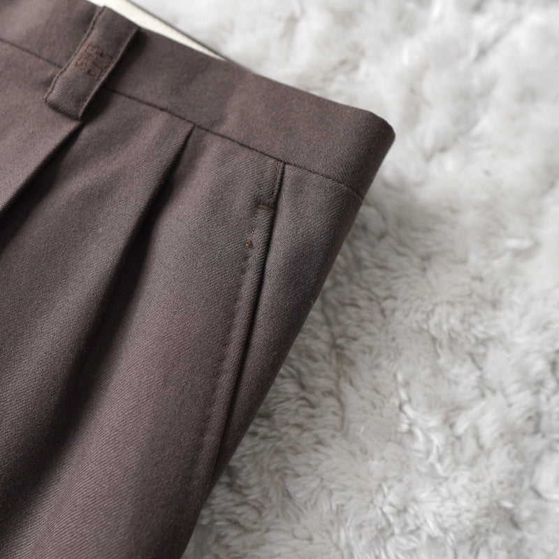 1990's Two - tuck Trousers - NEWSED