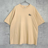 ステューシー 1990's ヴィンテージ USA製 ワールドツアー Tシャツ アイボリー - NEWSED