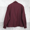 Yves Saint Laurent 1990's Vintage Cassandra Logo YSL Logo Embroidered Blouson Wine Red
