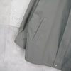 Yves Saint Laurent 1990 年代复古 YSL 徽标刺绣尼龙夹克 灰色