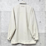 イヴ サンローラン 1990's ヴィンテージ YSLロゴ 刺繍 リバーシブル ナイロンジャケット ブルゾン カーキ / ベージュ - NEWSED