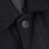 イヴ サンローラン 1990's ヴィンテージ YSLロゴ ミドルコート ウールコート ブラック - NEWSED