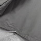 イヴ サンローラン 1990's ヴィンテージ YSLロゴ 刺繍 リバーシブル ナイロンジャケット ブルゾン カーキ / ベージュ - NEWSED