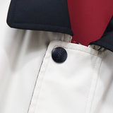 イヴ サンローラン1990's ヴィンテージ YSLロゴ 刺繍 リバーシブル ナイロンジャケット ブルゾン レッド / ホワイト - NEWSED