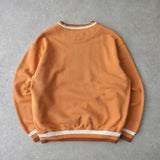 イヴ サンローラン 1990's ヴィンテージ YSLロゴ エンブレム スウェット オレンジ - NEWSED