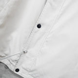 イヴ サンローラン 1990's ヴィンテージ YSLロゴ 刺繍 リバーシブル ナイロンジャケット ブルゾン オフホワイト / ブラック - NEWSED