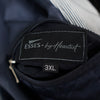 Yves Saint Laurent 1990 年代复古 YSL 徽标刺绣尼龙夹克 黑色