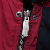 イヴサンローラン 1990's ヴィンテージ リバーシブル YSLロゴ ナイロンジャケット ブルゾン レッド / ブラック - NEWSED