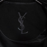 イヴ サンローラン 1990's ヴィンテージ YSLロゴ ウール ブルゾン ブラック - NEWSED
