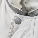 イヴ サンローラン 1990's ヴィンテージ YSLロゴ 刺繍 リバーシブル ナイロンジャケット ブルゾン カーキ / ベージュ - NEWSED