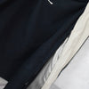 Yves Saint Laurent 1990's Vintage YSL logo embroidered blouson mid-length coat in beige
