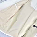 イヴ サンローラン 1990's ヴィンテージ カサンドラロゴ YSLロゴ 刺繍 ブルゾン アイボリー - NEWSED