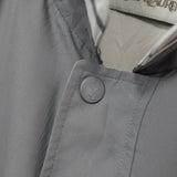 イヴ サンローラン 1990's ヴィンテージ YSLロゴ 刺繍 リバーシブル ナイロンジャケット ブルゾン カーキ / ベージュ - NEWSED