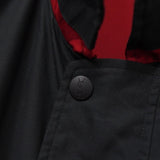 イヴサンローラン 1990's ヴィンテージ リバーシブル YSLロゴ ナイロンジャケット ブルゾン レッド / ブラック - NEWSED