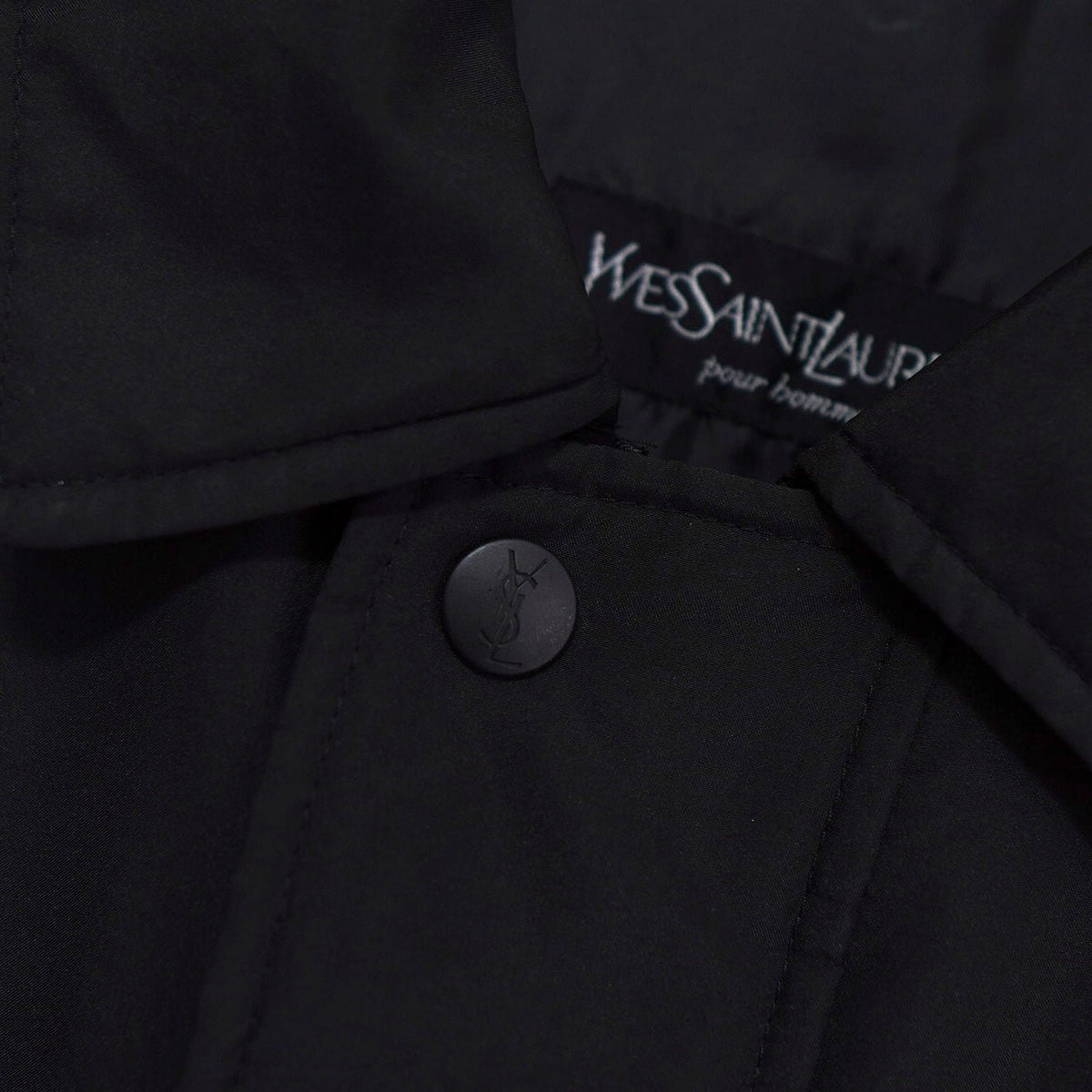 イヴ サンローラン 1990's ヴィンテージ YSLロゴ 中綿ジャケット