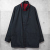 イヴサンローラン 1990's ヴィンテージ リバーシブル YSLロゴ ナイロンジャケット ブルゾン レッド / ブラック