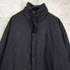 Yves Saint Laurent 1990 年代复古 YSL 徽标刺绣拉链夹克，深灰色