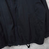 Yves Saint Laurent 1990's Vintage YSL Logo Embroidered Nylon Jacket Blouson Black