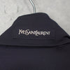 Yves Saint Laurent 1990 年代复古 Cassandra 徽标 YSL 徽标夹克黑色