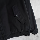 イヴ サンローラン 1990's ヴィンテージ リバーシブル YSLロゴ スエード調 ブルゾン ブラック / アイボリー チェック柄 - NEWSED