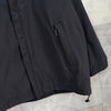 Yves Saint Laurent 1990 年代复古 YSL 徽标刺绣拉链夹克，深灰色