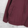 Yves Saint Laurent 1990's Vintage Cassandra Logo YSL Logo Embroidered Blouson Wine Red