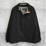 希少品【Yves Saint Laurent】ジャケット　カーキ色 イヴ サンローラン 1990's ヴィンテージ YSLロゴ ナイロン