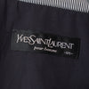 Yves Saint Laurent 1990 年代复古 Cassandra 徽标 YSL 徽标夹克黑色