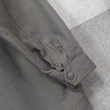 イヴ サンローラン 1990's ヴィンテージ YSLロゴ 刺繍 リバーシブル ナイロンジャケット ブルゾン カーキ / ベージュ - NEWSED