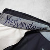 Yves Saint Laurent 1990 年代复古 Cassandra 徽标 YSL 徽标夹克黑色