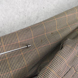 イヴ サンローラン 1990's ヴィンテージ リバーシブル YSLロゴ スエード調 ブルゾン ブラック チェック柄 - NEWSED