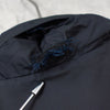 Yves Saint Laurent 1990's Vintage YSL Logo Embroidered Nylon Jacket Blouson Black