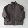 イヴ サンローラン 1990's ヴィンテージ YSLロゴ 中綿ジャケット チャコール グレージュ