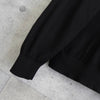 Vintage YSL logo embroidered striped cardigan in black from the 1990s.