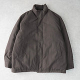 イヴ サンローラン 1990's ヴィンテージ YSLロゴ 中綿ジャケット チャコール グレージュ - NEWSED