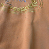 イヴ サンローラン 1990's ヴィンテージ YSLロゴ エンブレム スウェット オレンジ - NEWSED