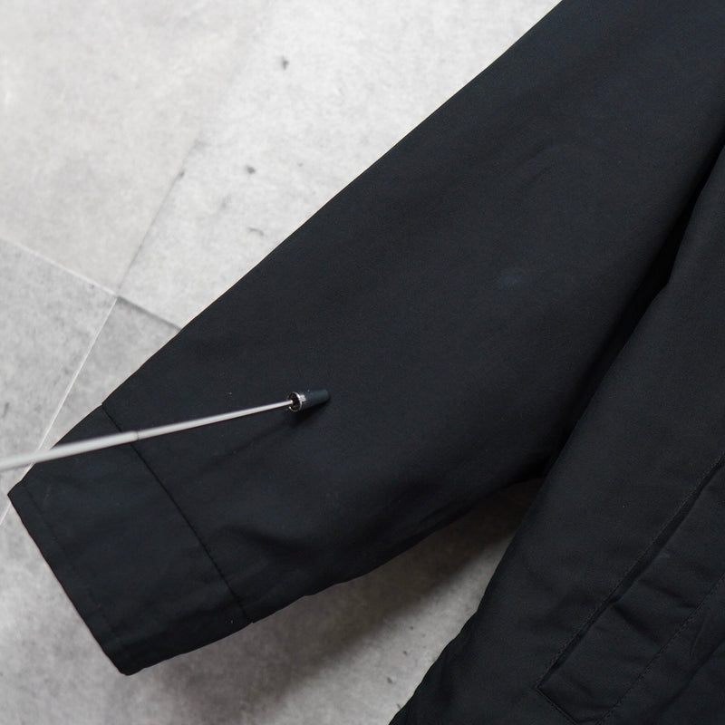 イヴサンローラン 1990's ヴィンテージ リバーシブル YSLロゴ ナイロンジャケット ブルゾン レッド / ブラック - NEWSED