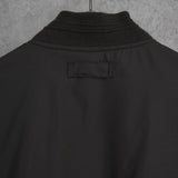 イヴ サンローラン 1990's YSLロゴ 中綿ジャケット ブルゾン スモーキーブラウン - NEWSED