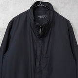 イヴ サンローラン 1990's ヴィンテージ カサンドラロゴ YSLロゴ ブルゾン ブラック - NEWSED