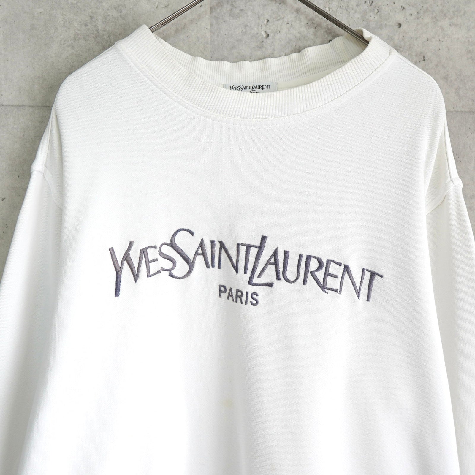 SAINT LAURENT YSLロゴ スウェット Sサイズ サンローラン ラグランスウェットシャツ | Saint Laurent サン