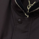 イヴ サンローラン 1990's ヴィンテージ カサンドラロゴ YSLロゴ ライナー ブルゾン ブラウン - NEWSED