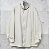 イヴ サンローラン 1990's ヴィンテージ YSLロゴ 刺繍 リバーシブル ナイロンジャケット ブルゾン カーキ / ベージュ - NEWSED