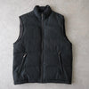 Yves Saint Laurent 1990's Cassandra logo YSL logo padded vest green black M-L size